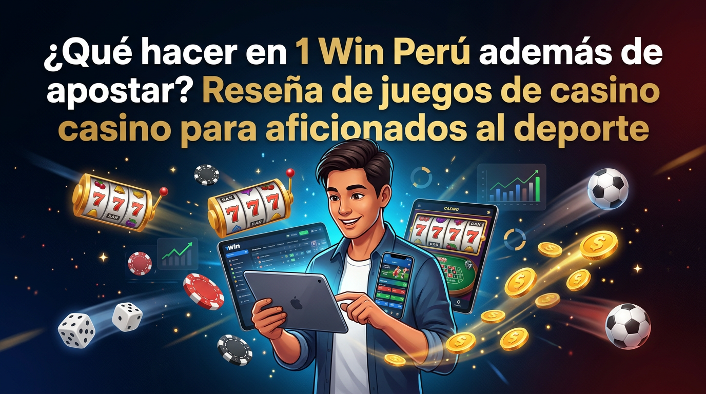 ¿Qué hacer en 1 Win Perú además de apostar? Reseña de juegos de casino para aficionados al deporte